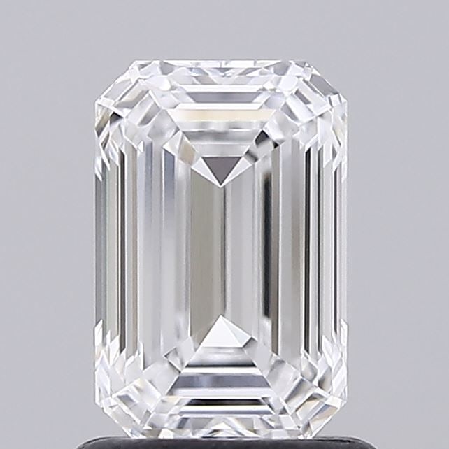 Loose Diamond - EMERALD 1.06ct D VVS1: Loose Diamond - EMERALD 1.06ct D VVS1 Source: This is a real non-mined Diamond that has been grown in a lab Shape: EMERALD Carats: 1.06 Color: D Clarity: VVS1 Certification: IGI Video: