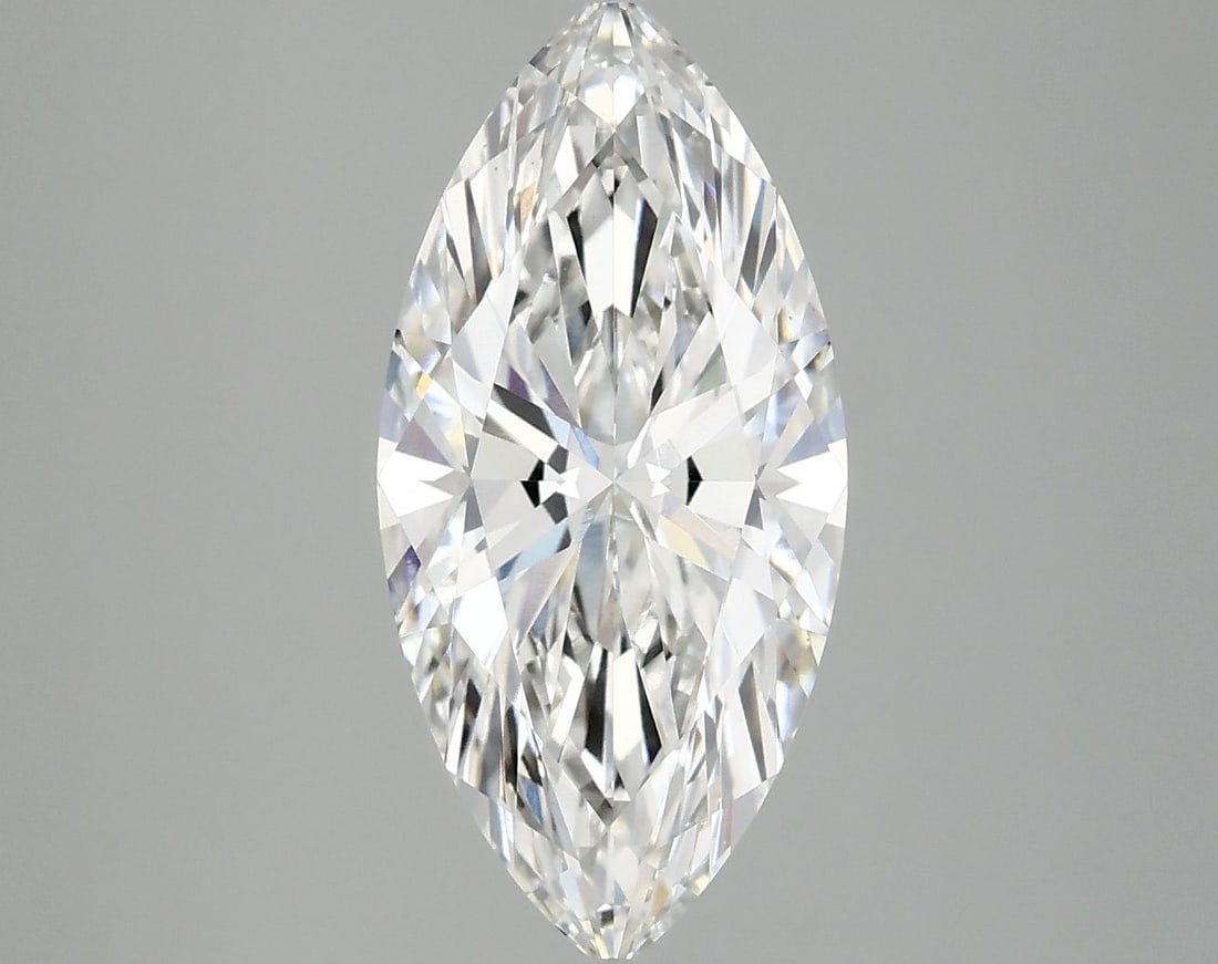 Loose Diamond - MARQUISE 3.1ct F VS1: Loose Diamond - MARQUISE 3.1ct F VS1 Source: This is a real non-mined Diamond that has been grown in a lab Shape: MARQUISE Carats: 3.1 Color: F Clarity: VS1 Certification: IGI Video: