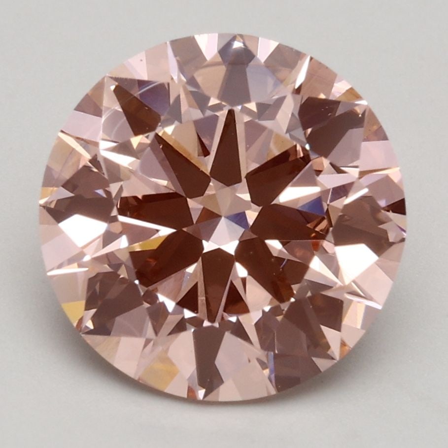 Loose Diamond - ROUND 2.58ct Fancy Intense Pink VS1: Loose Diamond - ROUND 2.58ct Fancy Intense Pink VS1 Source: This is a real non-mined Diamond that has been grown in a lab Shape: ROUND Carats: 2.58 Color: Fancy Intense Pink Certification: IGI Video: