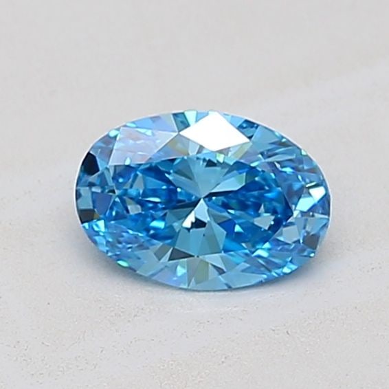 Loose Diamond - OVAL 1.0ct Fancy Vivid Blue VS2: Loose Diamond - OVAL 1.0ct Fancy Vivid Blue VS2 Source: This is a real non-mined Diamond that has been grown in a lab Shape: OVAL Carats: 1.0 Color: Fancy Vivid Blue Certification: NONE Video: