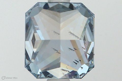 Loose Diamond - RADIANT 2.07ct Fancy Intense Blue SI2: Loose Diamond - RADIANT 2.07ct Fancy Intense Blue SI2 Source: This is a real non-mined Diamond that has been grown in a lab Shape: RADIANT Carats: 2.07 Color: Fancy Intense Blue Certification: IGI Vid