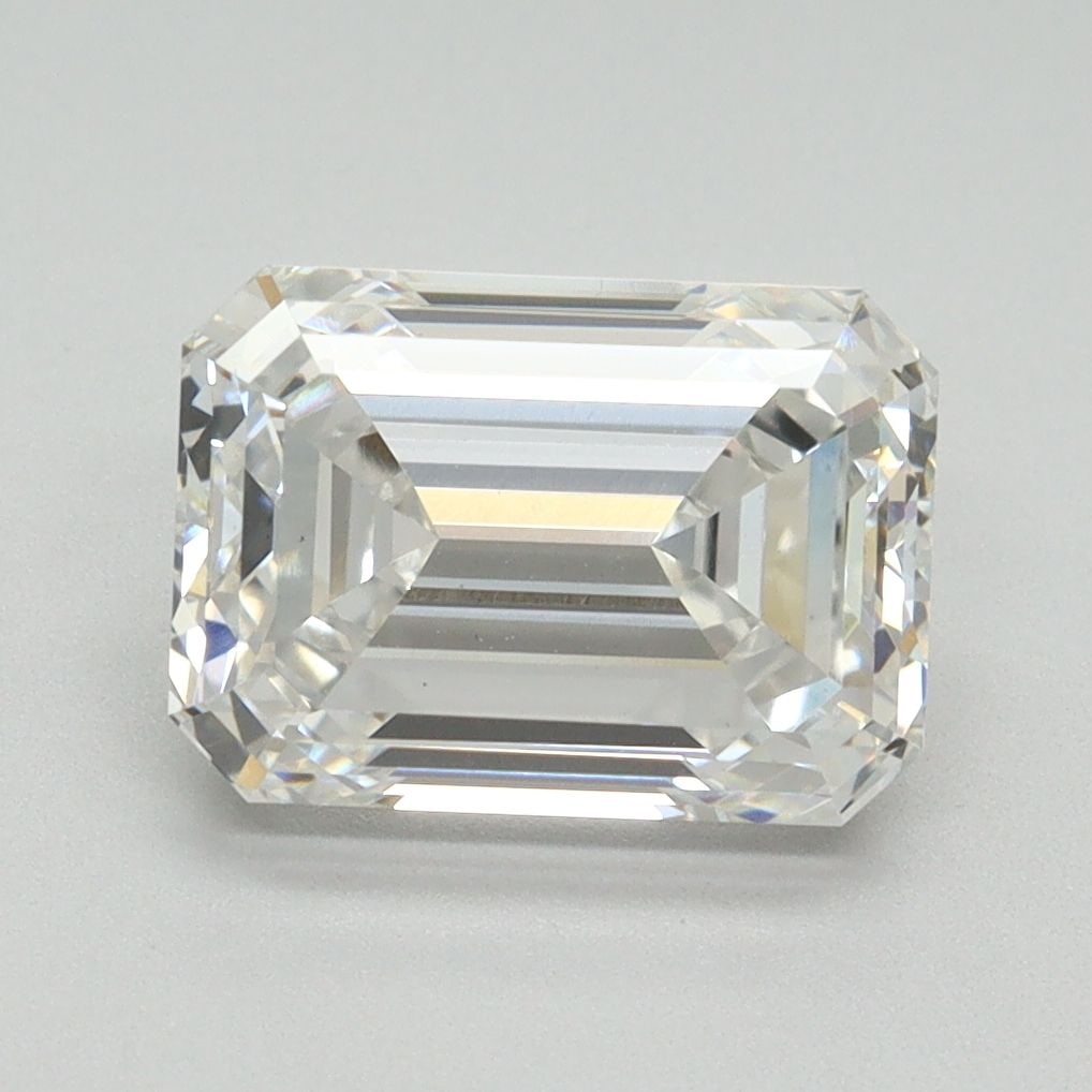 Loose Diamond - EMERALD 3.08ct F VS1: Loose Diamond - EMERALD 3.08ct F VS1 Source: This is a real non-mined Diamond that has been grown in a lab Shape: EMERALD Carats: 3.08 Color: F Clarity: VS1 Certification: NONE Video: