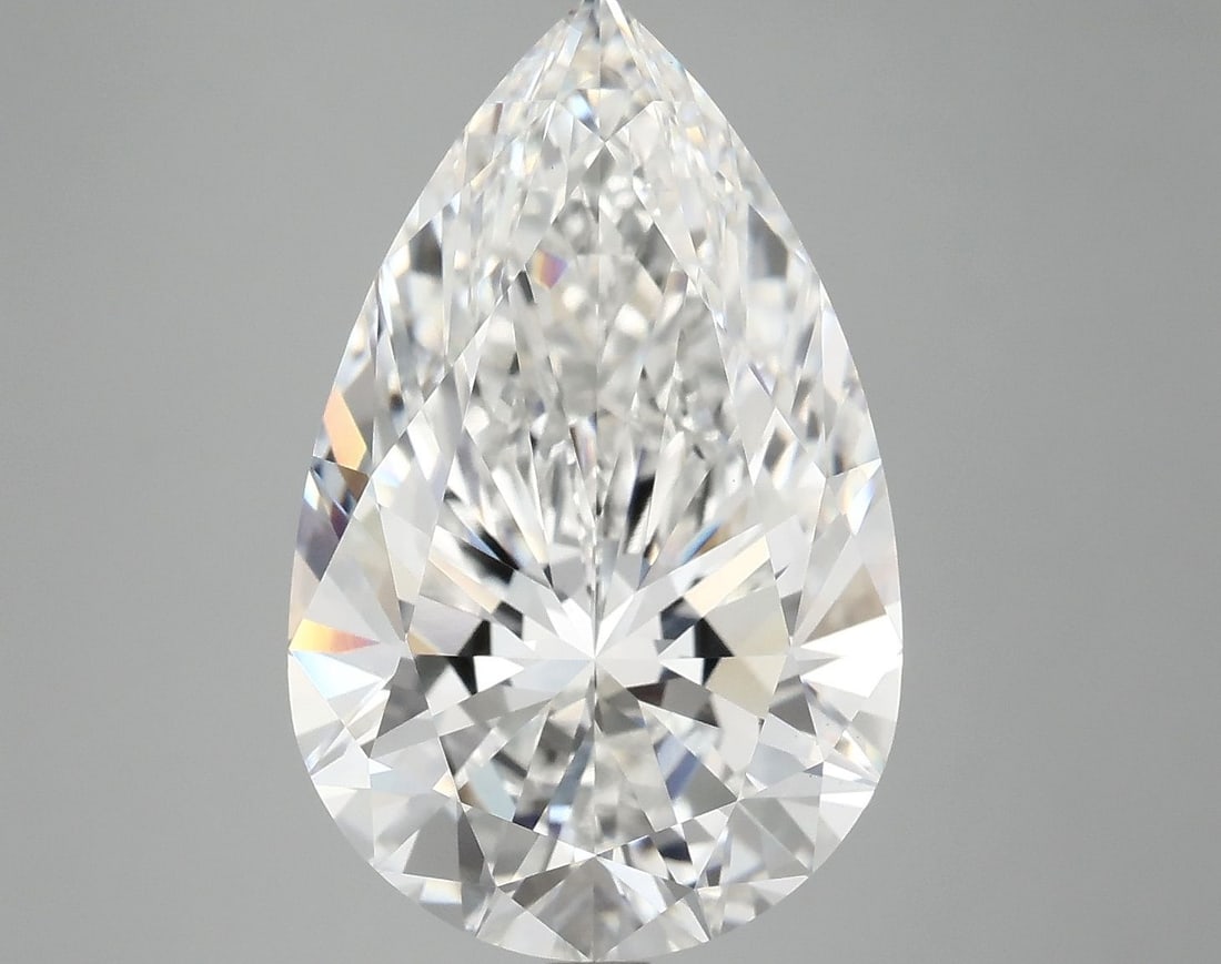 Loose Diamond - PEAR 7.26ct E VS1: Loose Diamond - PEAR 7.26ct E VS1 Source: This is a real non-mined Diamond that has been grown in a lab Shape: PEAR Carats: 7.26 Color: E Clarity: VS1 Certification: IGI Video: