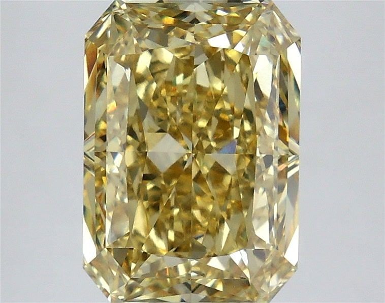 Loose Diamond - RADIANT 4.06ct Fancy Intense Yellow VVS2: Loose Diamond - RADIANT 4.06ct Fancy Intense Yellow VVS2 Source: This is a real non-mined Diamond that has been grown in a lab Shape: RADIANT Carats: 4.06 Color: Fancy Intense Yellow Certification: IG