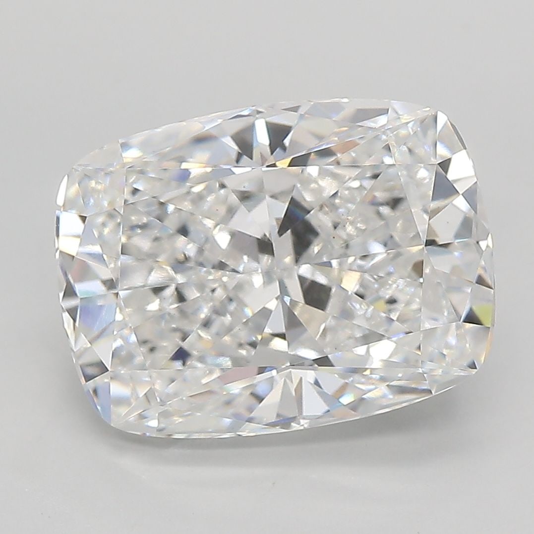 Loose Diamond - CUSHION MODIFIED 5.43ct D VS1: Loose Diamond - CUSHION MODIFIED 5.43ct D VS1 Source: This is a real non-mined Diamond that has been grown in a lab Shape: CUSHION MODIFIED Carats: 5.43 Color: D Clarity: VS1 Certification: IGI Video: