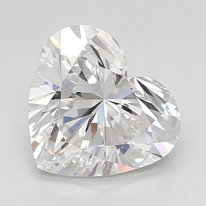 Loose Diamond - HEART 2.1ct D VVS2: Loose Diamond - HEART 2.1ct D VVS2 Source: This is a real non-mined Diamond that has been grown in a lab Shape: HEART Carats: 2.1 Color: D Clarity: VVS2 Certification: IGI Video: