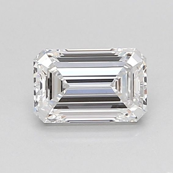 Loose Diamond - EMERALD 0.65ct D VVS1: Loose Diamond - EMERALD 0.65ct D VVS1 Source: This is a real non-mined Diamond that has been grown in a lab Shape: EMERALD Carats: 0.65 Color: D Clarity: VVS1 Certification: IGI Video: