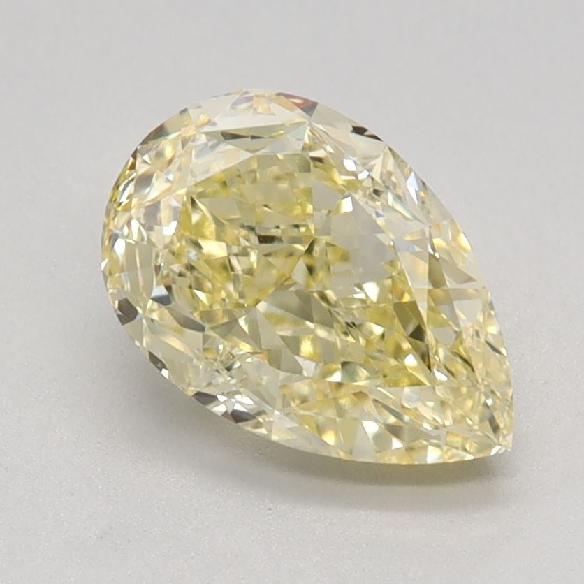 Loose Diamond - PEAR 1.35ct Fancy Intense Yellow VS1: Loose Diamond - PEAR 1.35ct Fancy Intense Yellow VS1 Source: This is a real non-mined Diamond that has been grown in a lab Shape: PEAR Carats: 1.35 Color: Fancy Intense Yellow Certification: IGI Video