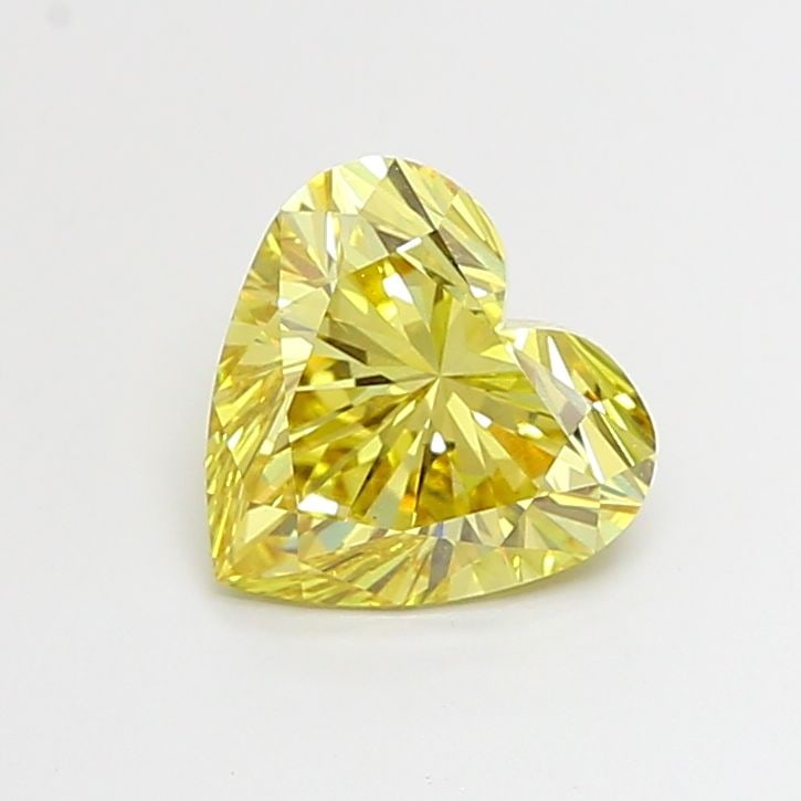 Loose Diamond - HEART 2.54ct Fancy Intense Yellow VS1: Loose Diamond - HEART 2.54ct Fancy Intense Yellow VS1 Source: This is a real non-mined Diamond that has been grown in a lab Shape: HEART Carats: 2.54 Color: Fancy Intense Yellow Certification: IGI Vid