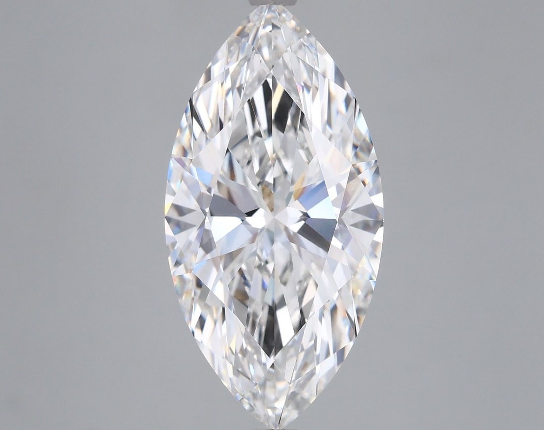 Loose Diamond - MARQUISE 5.02ct E VVS2: Loose Diamond - MARQUISE 5.02ct E VVS2 Source: This is a real non-mined Diamond that has been grown in a lab Shape: MARQUISE Carats: 5.02 Color: E Clarity: VVS2 Certification: IGI Video: