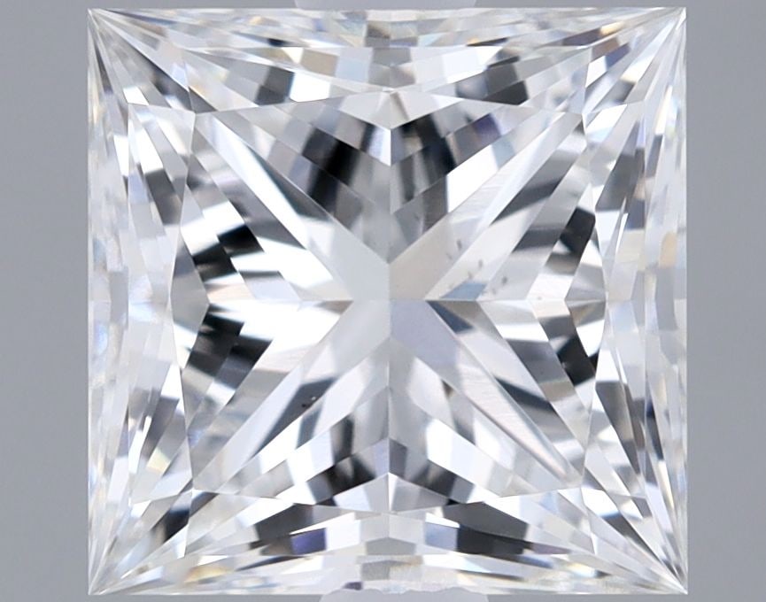 Loose Diamond - PRINCESS 1.72ct E VS2: Loose Diamond - PRINCESS 1.72ct E VS2 Source: This is a real non-mined Diamond that has been grown in a lab Shape: PRINCESS Carats: 1.72 Color: E Clarity: VS2 Certification: IGI Video: