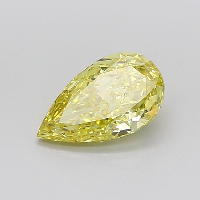 Loose Diamond - PEAR 1.06ct Fancy Intense Yellow VS1: Loose Diamond - PEAR 1.06ct Fancy Intense Yellow VS1 Source: This is a real non-mined Diamond that has been grown in a lab Shape: PEAR Carats: 1.06 Color: Fancy Intense Yellow Certification: IGI Video