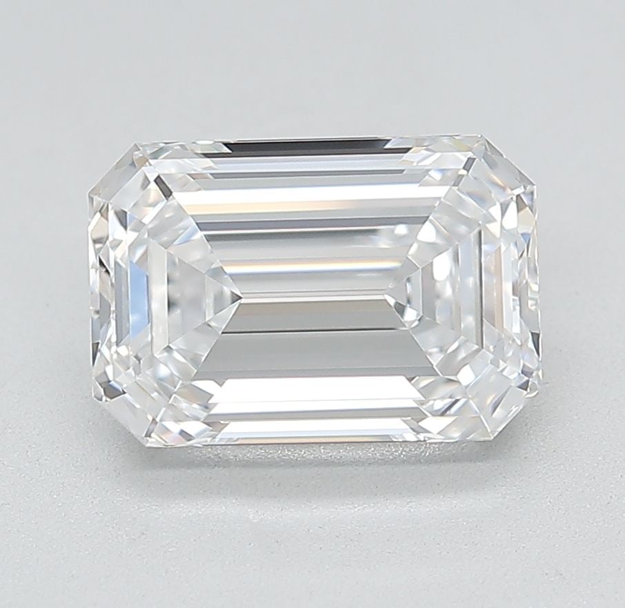 Loose Diamond - EMERALD 2.66ct D VVS2: Loose Diamond - EMERALD 2.66ct D VVS2 Source: This is a real non-mined Diamond that has been grown in a lab Shape: EMERALD Carats: 2.66 Color: D Clarity: VVS2 Certification: IGI Video: