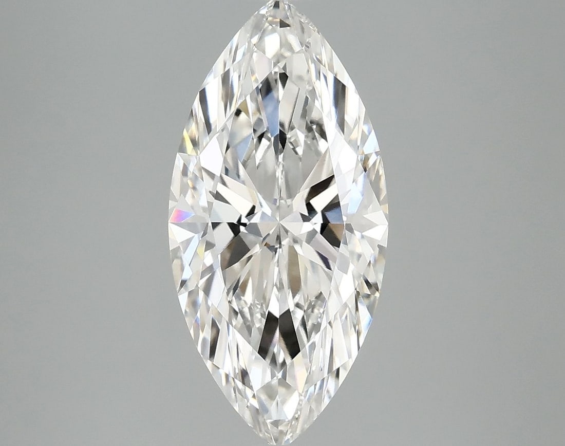 Loose Diamond - MARQUISE 3.1ct F VVS1: Loose Diamond - MARQUISE 3.1ct F VVS1 Source: This is a real non-mined Diamond that has been grown in a lab Shape: MARQUISE Carats: 3.1 Color: F Clarity: VVS1 Certification: IGI Video: