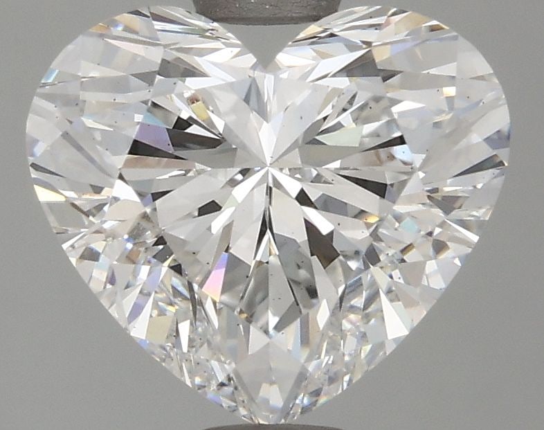 Loose Diamond - HEART 2.13ct E VS2: Loose Diamond - HEART 2.13ct E VS2 Source: This is a real non-mined Diamond that has been grown in a lab Shape: HEART Carats: 2.13 Color: E Clarity: VS2 Certification: IGI Video: