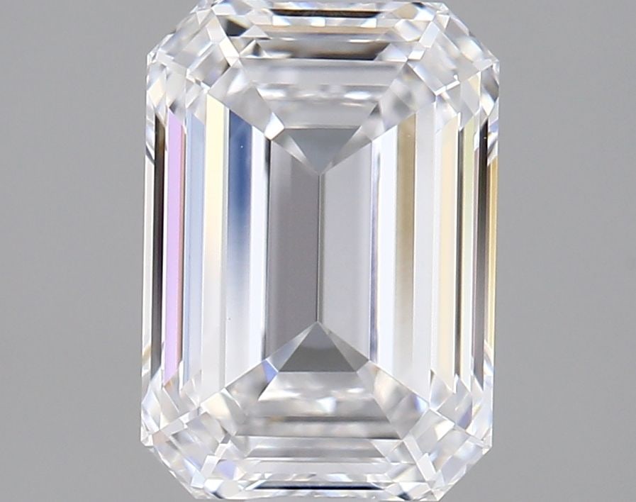 Loose Diamond - EMERALD 1.53ct D VVS2: Loose Diamond - EMERALD 1.53ct D VVS2 Source: This is a real non-mined Diamond that has been grown in a lab Shape: EMERALD Carats: 1.53 Color: D Clarity: VVS2 Certification: IGI Video: