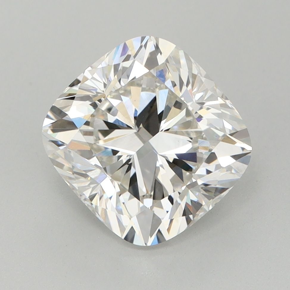 Loose Diamond - CUSHION BRILLIANT 3.21ct G VVS2: Loose Diamond - CUSHION BRILLIANT 3.21ct G VVS2 Source: This is a real non-mined Diamond that has been grown in a lab Shape: CUSHION BRILLIANT Carats: 3.21 Color: G Clarity: VVS2 Certification: IGI Vi