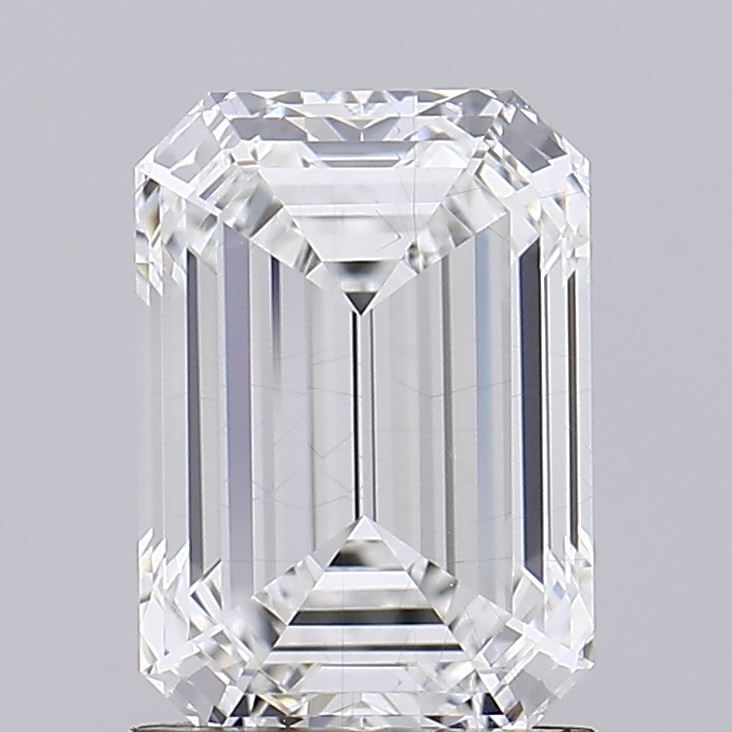 Loose Diamond - EMERALD 1.82ct E VS2: Loose Diamond - EMERALD 1.82ct E VS2 Source: This is a real non-mined Diamond that has been grown in a lab Shape: EMERALD Carats: 1.82 Color: E Clarity: VS2 Certification: IGI Video: