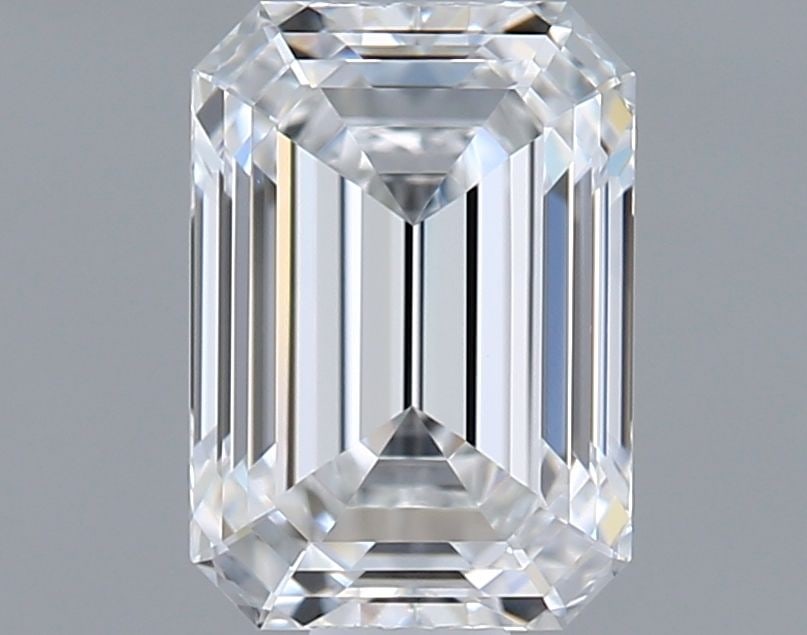 Loose Diamond - EMERALD 1.04ct E VVS1: Loose Diamond - EMERALD 1.04ct E VVS1 Source: This is a real non-mined Diamond that has been grown in a lab Shape: EMERALD Carats: 1.04 Color: E Clarity: VVS1 Certification: IGI Video: