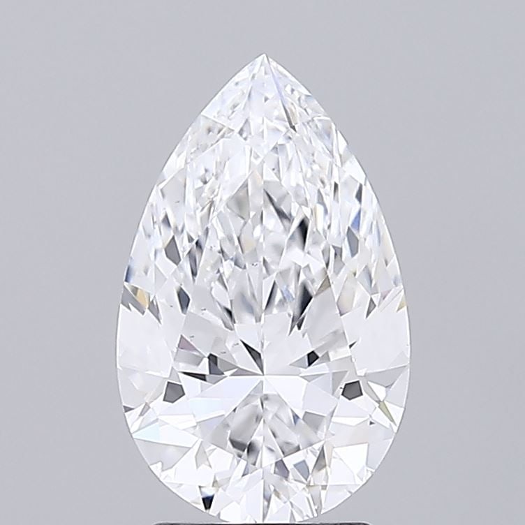 Loose Diamond - PEAR 2.54ct D VS1: Loose Diamond - PEAR 2.54ct D VS1 Source: This is a real non-mined Diamond that has been grown in a lab Shape: PEAR Carats: 2.54 Color: D Clarity: VS1 Certification: IGI Video: