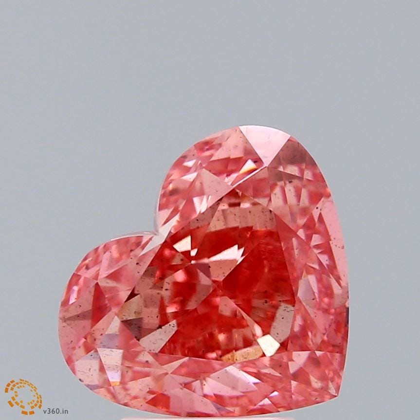 Loose Diamond - HEART 5.02ct Fancy Vivid Pink SI1 (1 of 1)