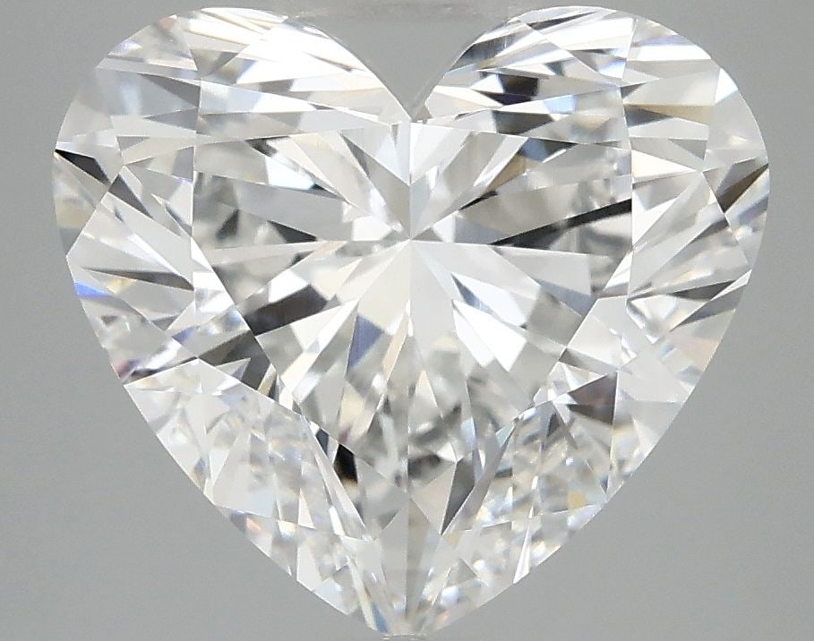 Loose Diamond - HEART 5.1ct E VVS2: Loose Diamond - HEART 5.1ct E VVS2 Source: This is a real non-mined Diamond that has been grown in a lab Shape: HEART Carats: 5.1 Color: E Clarity: VVS2 Certification: IGI Video: