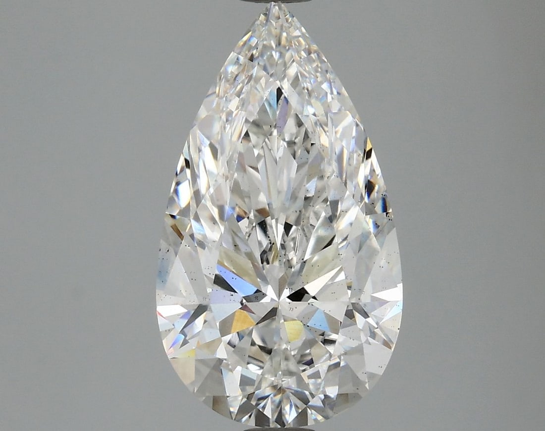 Loose Diamond - PEAR 4.18ct F SI1: Loose Diamond - PEAR 4.18ct F SI1 Source: This is a real non-mined Diamond that has been grown in a lab Shape: PEAR Carats: 4.18 Color: F Clarity: SI1 Certification: IGI Video: