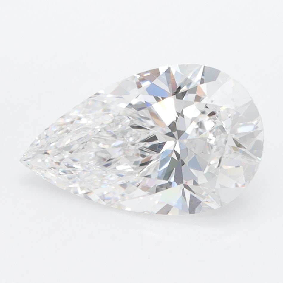Loose Diamond - PEAR 2.01ct D VVS1: Loose Diamond - PEAR 2.01ct D VVS1 Source: This is a real non-mined Diamond that has been grown in a lab Shape: PEAR Carats: 2.01 Color: D Clarity: VVS1 Certification: IGI Video: