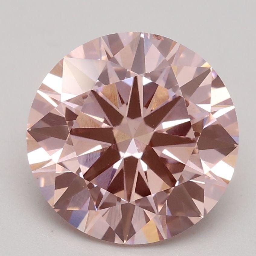 Loose Diamond - ROUND 2.2ct Fancy Intense Pink VS1: Loose Diamond - ROUND 2.2ct Fancy Intense Pink VS1 Source: This is a real non-mined Diamond that has been grown in a lab Shape: ROUND Carats: 2.2 Color: Fancy Intense Pink Certification: IGI Video: