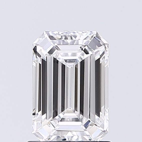 Loose Diamond - EMERALD 1.02ct D VS1: Loose Diamond - EMERALD 1.02ct D VS1 Source: This is a real non-mined Diamond that has been grown in a lab Shape: EMERALD Carats: 1.02 Color: D Clarity: VS1 Certification: IGI Video: