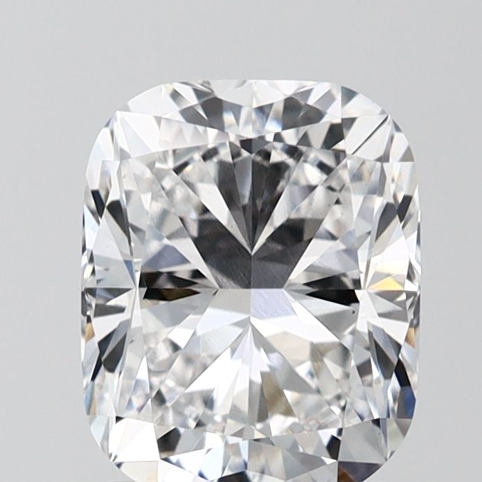 Loose Diamond - CUSHION MODIFIED 2.01ct D VS1: Loose Diamond - CUSHION MODIFIED 2.01ct D VS1 Source: This is a real non-mined Diamond that has been grown in a lab Shape: CUSHION MODIFIED Carats: 2.01 Color: D Clarity: VS1 Certification: GIA Video: