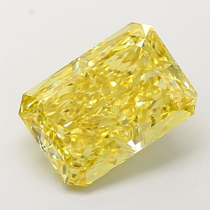 Loose Diamond - RADIANT 4.02ct Fancy Vivid Yellow VS1: Loose Diamond - RADIANT 4.02ct Fancy Vivid Yellow VS1 Source: This is a real non-mined Diamond that has been grown in a lab Shape: RADIANT Carats: 4.02 Color: Fancy Vivid Yellow Certification: IGI Vid
