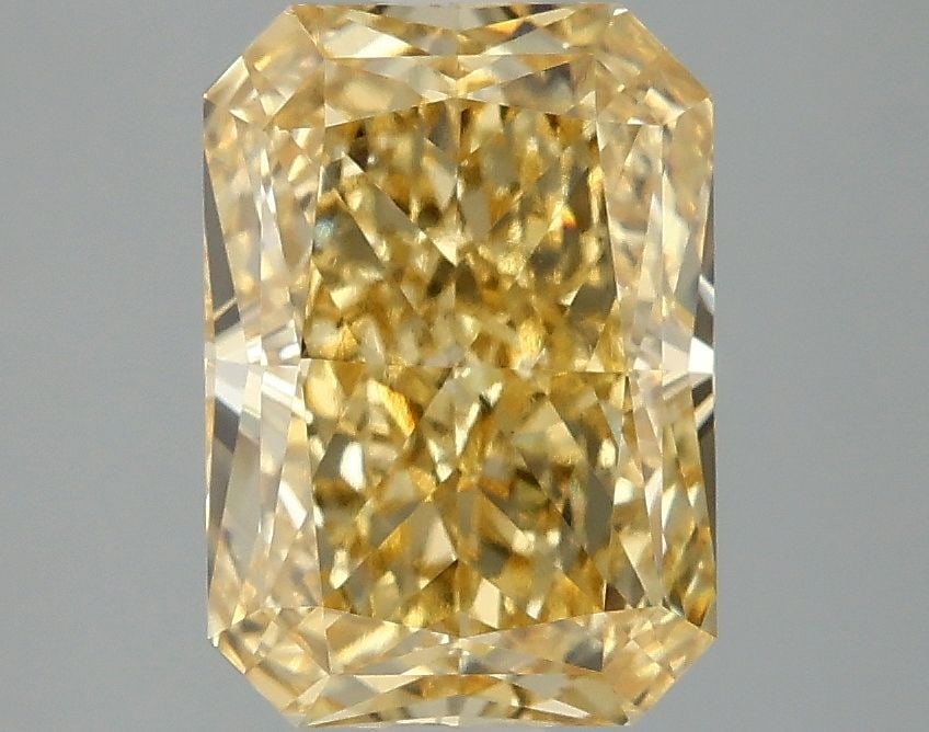 Loose Diamond - RADIANT 3.09ct Fancy Intense Yellow VS1: Loose Diamond - RADIANT 3.09ct Fancy Intense Yellow VS1 Source: This is a real non-mined Diamond that has been grown in a lab Shape: RADIANT Carats: 3.09 Color: Fancy Intense Yellow Certification: IGI