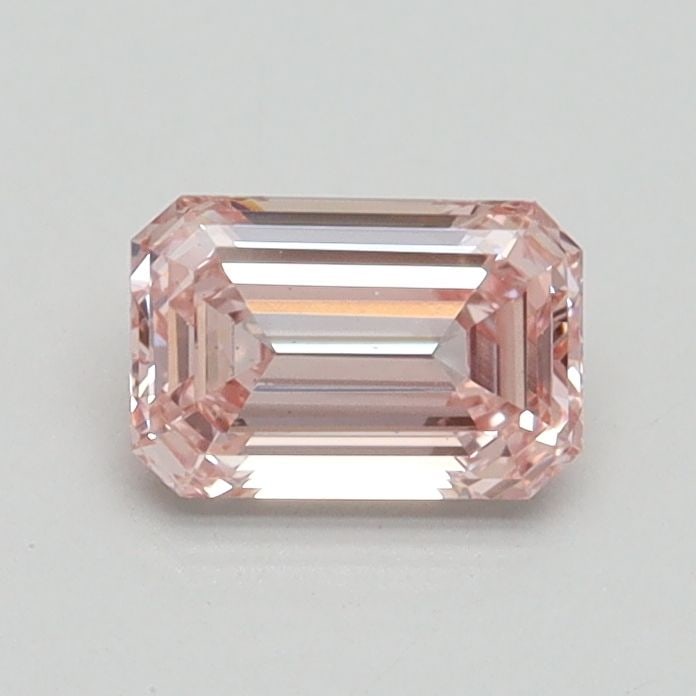 Loose Diamond - EMERALD 0.62ct Fancy Intense Pink VS2: Loose Diamond - EMERALD 0.62ct Fancy Intense Pink VS2 Source: This is a real non-mined Diamond that has been grown in a lab Shape: EMERALD Carats: 0.62 Color: Fancy Intense Pink Certification: IGI Vid