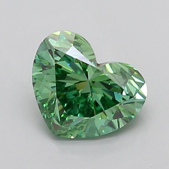 Loose Diamond - HEART 1.67ct Fancy Vivid Green VS1: Loose Diamond - HEART 1.67ct Fancy Vivid Green VS1 Source: This is a real non-mined Diamond that has been grown in a lab Shape: HEART Carats: 1.67 Color: Fancy Vivid Green Certification: IGI The Diamo