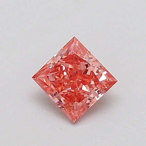 Loose Diamond - PRINCESS 0.36ct Fancy Vivid Pink VVS2: Loose Diamond - PRINCESS 0.36ct Fancy Vivid Pink VVS2 Source: This is a real non-mined Diamond that has been grown in a lab Shape: PRINCESS Carats: 0.36 Color: Fancy Vivid Pink Certification: IGI Vide