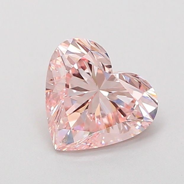 Loose Diamond - HEART 1.02ct Fancy Pink VS1: Loose Diamond - HEART 1.02ct Fancy Pink VS1 Source: This is a real non-mined Diamond that has been grown in a lab Shape: HEART Carats: 1.02 Color: Fancy Pink Certification: IGI Video: