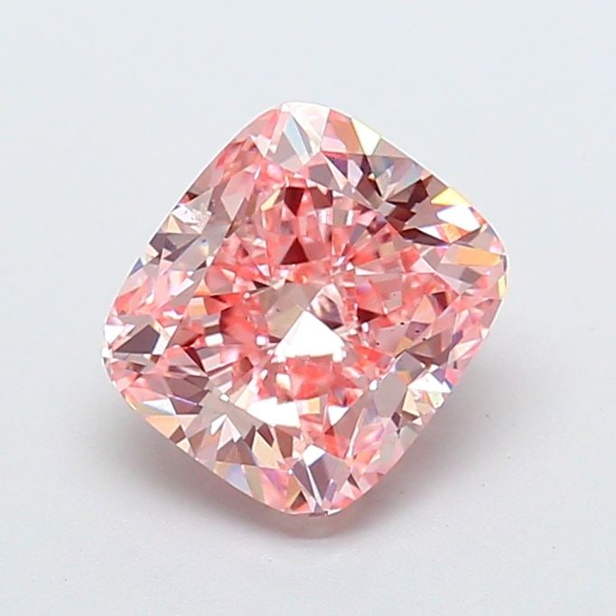 Loose Diamond - CUSHION MODIFIED 3.05ct Fancy Vivid Pink VS2: Loose Diamond - CUSHION MODIFIED 3.05ct Fancy Vivid Pink VS2 Source: This is a real non-mined Diamond that has been grown in a lab Shape: CUSHION MODIFIED Carats: 3.05 Color: Fancy Vivid Pink Certific