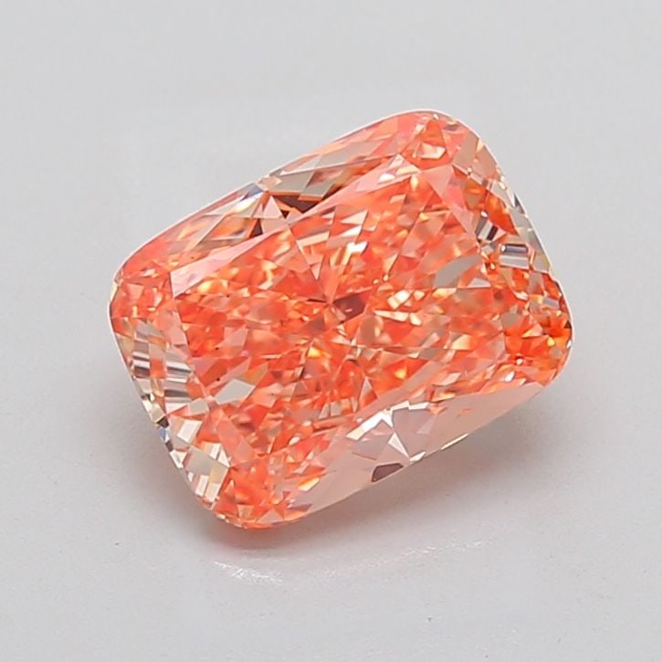 Loose Diamond - CUSHION MODIFIED 3.53ct Fancy Intense Orange Pink VS1: Loose Diamond - CUSHION MODIFIED 3.53ct Fancy Intense Orange Pink VS1 Source: This is a real non-mined Diamond that has been grown in a lab Shape: CUSHION MODIFIED Carats: 3.53 Color: Fancy Intense Or