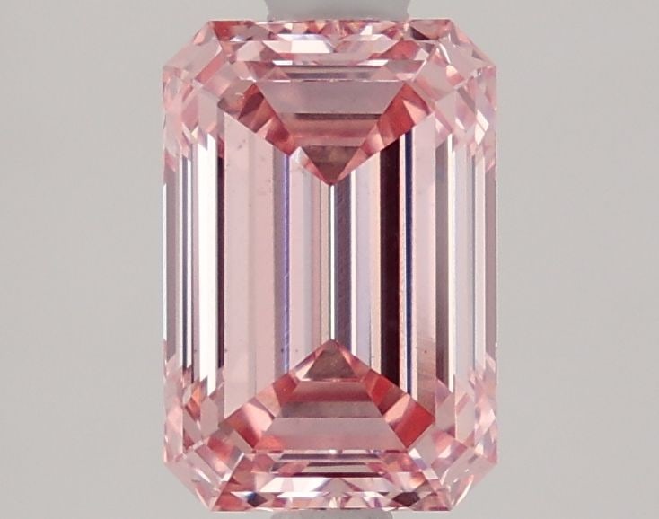 Loose Diamond - EMERALD 2.0ct Fancy Intense Pink VS2: Loose Diamond - EMERALD 2.0ct Fancy Intense Pink VS2 Source: This is a real non-mined Diamond that has been grown in a lab Shape: EMERALD Carats: 2.0 Color: Fancy Intense Pink Certification: IGI Video