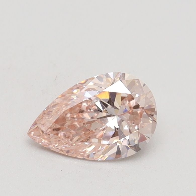 Loose Diamond - PEAR 0.53ct Fancy Light Pink VS1: Loose Diamond - PEAR 0.53ct Fancy Light Pink VS1 Source: This is a real non-mined Diamond that has been grown in a lab Shape: PEAR Carats: 0.53 Color: Fancy Light Pink Certification: IGI Video: