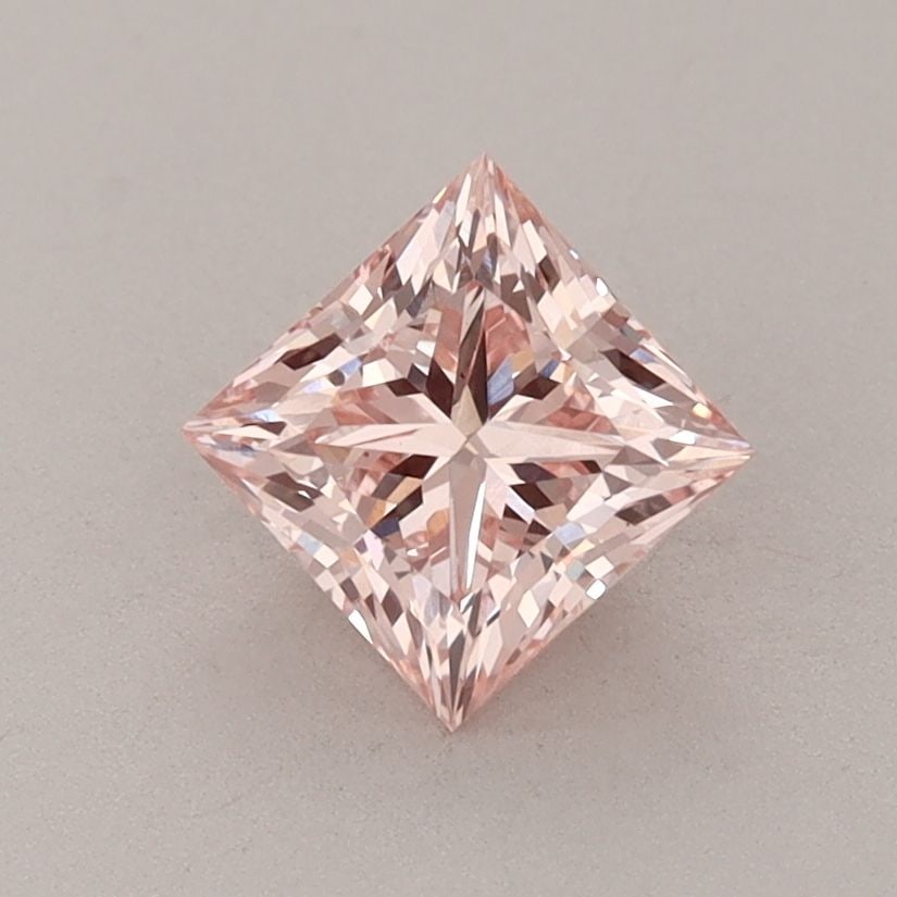 Loose Diamond - PRINCESS 1.06ct Fancy Intense Pink VS2: Loose Diamond - PRINCESS 1.06ct Fancy Intense Pink VS2 Source: This is a real non-mined Diamond that has been grown in a lab Shape: PRINCESS Carats: 1.06 Color: Fancy Intense Pink Certification: IGI V