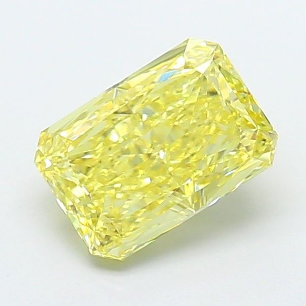 Loose Diamond - RADIANT 1.79ct Fancy Vivid Yellow VVS1: Loose Diamond - RADIANT 1.79ct Fancy Vivid Yellow VVS1 Source: This is a real non-mined Diamond that has been grown in a lab Shape: RADIANT Carats: 1.79 Color: Fancy Vivid Yellow Certification: IGI Vi