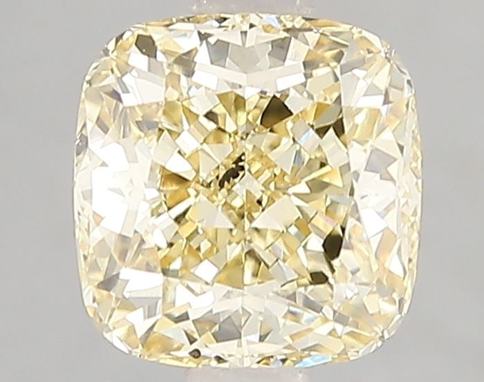Loose Diamond - CUSHION MODIFIED 2.03ct Fancy Intense Yellow VS2: Loose Diamond - CUSHION MODIFIED 2.03ct Fancy Intense Yellow VS2 Source: This is a real non-mined Diamond that has been grown in a lab Shape: CUSHION MODIFIED Carats: 2.03 Color: Fancy Intense Yellow 