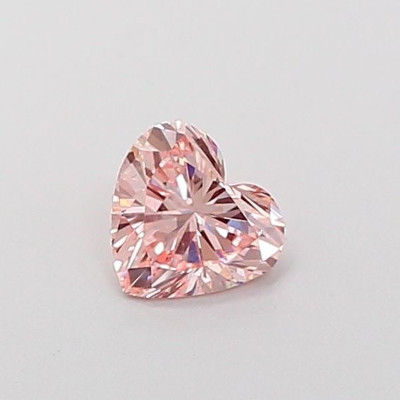 Loose Diamond - HEART 0.45ct Fancy Pink VS1: Loose Diamond - HEART 0.45ct Fancy Pink VS1 Source: This is a real non-mined Diamond that has been grown in a lab Shape: HEART Carats: 0.45 Color: Fancy Pink Certification: IGI Video: