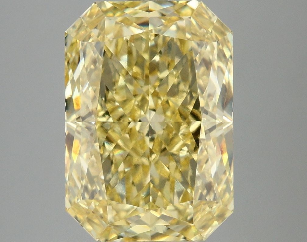 Loose Diamond - RADIANT 5.07ct Fancy Vivid Yellow VS1 (1 of 1)