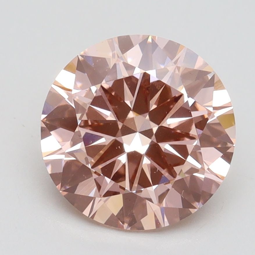 Loose Diamond - ROUND 2.5ct Fancy Intense Pink VS1: Loose Diamond - ROUND 2.5ct Fancy Intense Pink VS1 Source: This is a real non-mined Diamond that has been grown in a lab Shape: ROUND Carats: 2.5 Color: Fancy Intense Pink Certification: IGI Video: