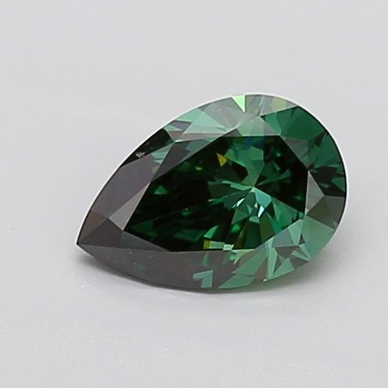 Loose Diamond - PEAR 1.0ct Fancy Vivid Green VS1: Loose Diamond - PEAR 1.0ct Fancy Vivid Green VS1 Source: This is a real non-mined Diamond that has been grown in a lab Shape: PEAR Carats: 1.0 Color: Fancy Vivid Green Certification: IGI The Diamond D