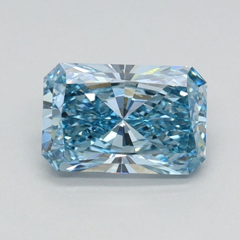 Loose Diamond - RADIANT 0.76ct Fancy Intense Blue VVS1: Loose Diamond - RADIANT 0.76ct Fancy Intense Blue VVS1 Source: This is a real non-mined Diamond that has been grown in a lab Shape: RADIANT Carats: 0.76 Color: Fancy Intense Blue Certification: IGI Vi