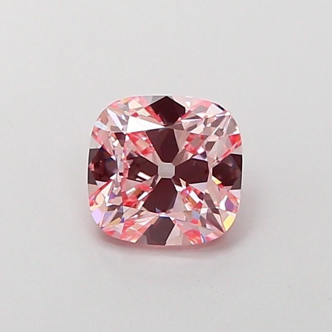 Loose Diamond - CUSHION MODIFIED 1.0ct Fancy Intense Pink VS1: Loose Diamond - CUSHION MODIFIED 1.0ct Fancy Intense Pink VS1 Source: This is a real non-mined Diamond that has been grown in a lab Shape: CUSHION MODIFIED Carats: 1.0 Color: Fancy Intense Pink Certif